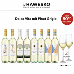 [Top] 8 Flaschen Pinot Grigio plus 2 gratis Zwiesel Gläser für 39,90€