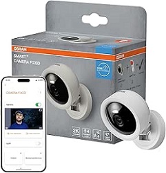 Osram SMART+ WiFi Indoor-Kamera (4MP 2K, Nachtsicht, Audio) für 37,50€ (Vergleich: 46€)