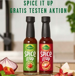 Kühne Spice It Up Würzsauce (90ml) dank Cashback kostenlos testen