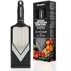 Microplane Verstellbarer Gemüsehobel (V-Klinge & Julienne) für 29,99€ (Vergleich: 46,90€)