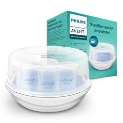 Philips Avent Mikrowellen-Dampfsterilisator für 24,98€ (Vergleich: 28,99€)