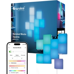 Nanoleaf Blocks Starter Kit (10 Quadrate, RGBW) für 102,45€ (Vergleich: 140,93€)