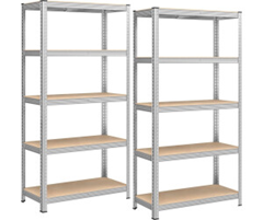 2er Set SONGMICS Schwerlastregale (je 180x90x40cm, 875kg) für 25,49€ inkl. Coupon (Vergleich: 39,95€)