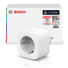 Bosch Smart Home Zwischenstecker kompakt [+M] (Matter, Energiemessung) für 33,69€ (Vergleich: 42,99€)