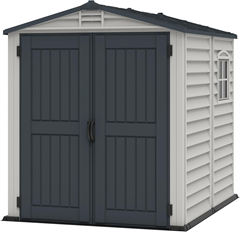 Duramax StoreMate PLUS 6×6 (3,65 m²) Kunststoff-Gerätehaus für 378,68€ (Vergleich: 628€)