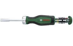 Bosch Ratschenschraubendreher (inkl. 12 Bits im Griff) für 14,19€ (Vergleich: 17,98€)