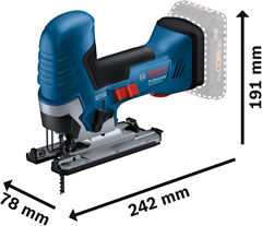 Bosch Professional GST 18V-125 S Akku-Stichsäge (bürstenlos, in L-BOXX) für 154,95€ (Vergleich: 189€)