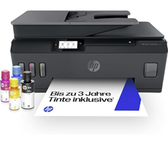 HP Smart Tank Plus 570 (3-in-1, ADF, inkl. Tinte) für 185,50€ + 20€ Cashback (Vergleich: 220,27€)