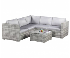 BIXENTE Polyrattan Garten-Lounge für 377,77€ (Vergleich: 465,99€)