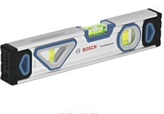 Bosch Professional 25cm Magnet-Wasserwaage (Sichtfenster, Aluminium) für 18,79€ (Vergleich: 24,99€)
