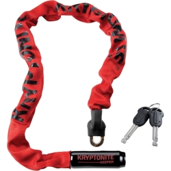 Kryptonite Keeper 785 Kettenschloss (7mm Stahl, Rot) für 21,90€ (Vergleich: 32,95€)
