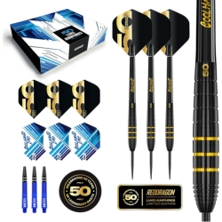 Red Dragon 50 Jahre Jubiläums Steeldarts (90% Wolfram) für 56,00€ (Vergleich: 120€)