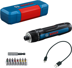 Bosch Professional Bosch GO 3 (Akku-Stabschrauber inkl. 8 Bits & Koffer) für 54,29€ (Vergleich: 63,77€)