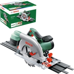 Bosch PKS 66 AF Handkreissäge (1600W, 66mm Tiefe, inkl. Führungsschiene) für 94,99€ (Vergleich: 118,99€)