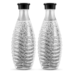 SodaStream Glaskaraffen 2er-Set (0,7L, spülmaschinenfest) für 12,99€ (Vergleich: 16,63€)