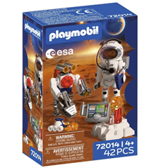 PLAYMOBIL Space ESA Astronaut mit Roboter & Station für 10,49€ (Vergleich: 15,34€)