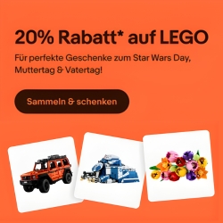 eBay: 20% Rabatt auf ausgewählte LEGO Sets