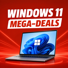 Windows 11 Mega Deals: 100€ Direktabzug auf Windows 11 & Copilot+ Laptops bei MediaMarkt