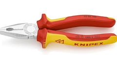 KNIPEX Kombizange 180 mm (VDE-isoliert, verchromt) für 18,89€ (Vergleich: 23,84€)
