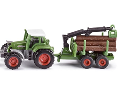 siku 1645 Fendt Traktor mit Forstanhänger für 4,90€ (Vergleich: 12,78€)