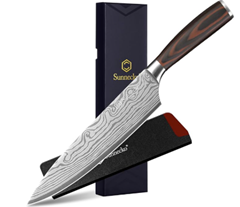 Sunnecko 20cm Messer Küchenmesser Kochmesser für 12,49€ dank 50% Code
