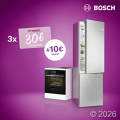 MediaMarkt: Bosch Aktionsgerät kaufen & Gutscheine von eismann kassieren