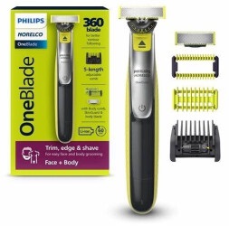 Philips OneBlade 360 Face & Body QP2834/23 für 34,99€ (Vergleich: 43,98€)