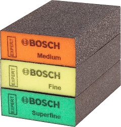 Bosch 3X EXPERT S471 Standard Schleifschwämme für 2,95€ (Vergleich: 8,90€)