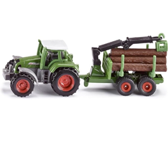 Siku 1645 Fendt Traktor mit Forstanhänger für 4,90€ (Vergleich: 12,78€)
