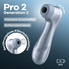 Satisfyer ‚Pro 2 Generation 2‘ (16,5 cm) gratis (Vergleich: 23,36€), wenn ihr für mindestens 29,95€ bei Eis.de bestellt