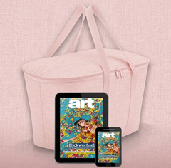 art Magazin digital Abo + 140€ Prämie + Gratis-Kühltasche für 135,04€