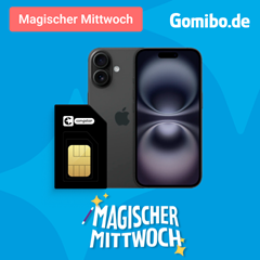Apple iPhone 16 (128 GB) für 329€ mit 30GB Congstar (Telekom) Allnet Flat für 19€ im Monat + 40€ Wechselbonus