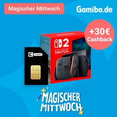 Nintendo Switch 2 + congstar Allnet Flat 100 GB (200GB möglich) für 24€/Monat