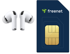 AirPods Pro 3 für 0,95€ + freenet Magenta Mobil M (50 GB Telekom-Netz) für 24,95€/Monat + 300 Bonus