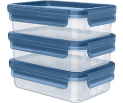 Emsa Clip & Close Eco Frischhaltedosen-Set 3-teilig 0,8 L für 12,99€ (Vergleich: 18,60€)