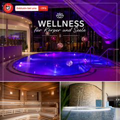 4-Sterne-Hotel an der Therme Bad Orb ab 59€ pro Person für 1 Nacht inkl. Frühstück & Eintritt in die Toskana Therme