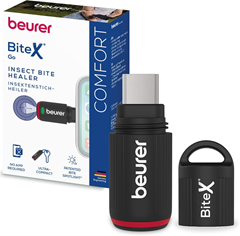 Beurer BiteX Go Deep Black Insektenstichheiler für 19,99€ (Vergleich: 24,99€)