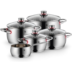 WMF Quality One Topfset Induktion 5-teilig für 147,49€ (Vergleich: 173,73€)