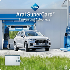 Aral eSuperCard „Tanken und Autopflege“ über 42 € für 40 €