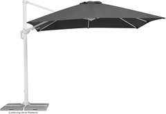 Schneider Sonnenschirm Rhodos Twist Bianco 3×3 m Anthrazit für 309,68€ (Vergleich: 355,58€)