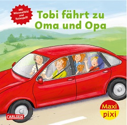 Pixi-Buch „Tobi fährt zu Oma und Opa“ kostenlos beim DVR bestellen