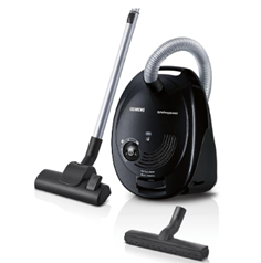 Siemens Bodenstaubsauger synchropower VS06B112A für 76,99€ (Vergleich: 103,99€)