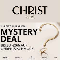 Christ: Mystery Deal – bis zu 20% auf Uhren & Schmuck von Top-Marken