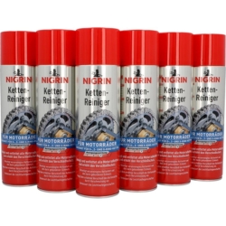 6er Pack NIGRIN Kettenreiniger (6x 500ml) bekommt ihr für 16,99€ (Vergleich: 22,87€)