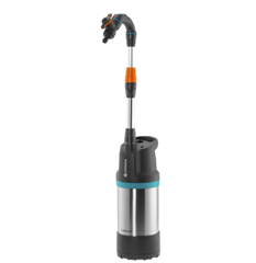 Gardena Regenfasspumpe 4700/2 inox automatic (4.700 l/h, 2,3 bar) für 84,99€ (Vergleich: 114,37€)
