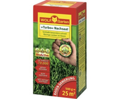 WOLF-Garten Turbo-Nachsaat LR25 (500 g, 25 m²) für 9,34€ (Vergleich: 13,48€)