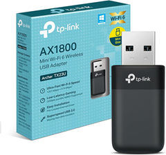 TP-Link Archer TX23U Nano Wi-Fi 6 WLAN-Stick (AX1800) für 16,33€ (Vergleich: 21,90€)