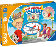 Ravensburger tiptoi Wir lernen die Uhr für 13,44€