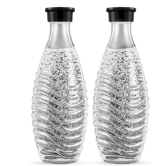 SodaStream CRYSTAL Glaskaraffen 2er-Pack für 10,99€ (5,50€/Stück) (Vergleich: 15,94€)