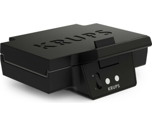 KRUPS FDK461 Sandwichmaker (Keramik, 850W, schwarz) für 39,00€ (Vergleich: 49,77€)